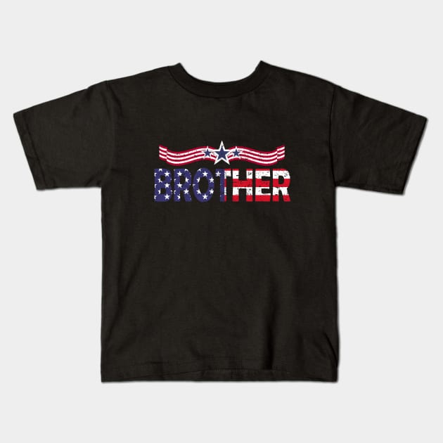 4th of July brother - 4th of July Gift Kids T-Shirt by Teesamd